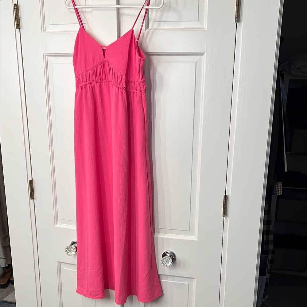 A New Day Vibrant Pink Dress